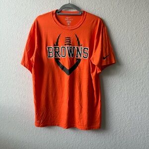 Nike Orange‎ Browns Short Sleeve Tee